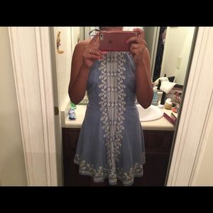 Embroidered Dillard’s Dress